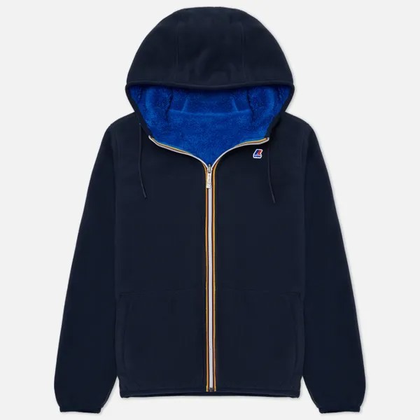 Мужская флисовая куртка K-Way Jacques Polar Reversible синий, Размер S