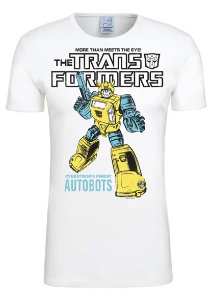 Футболка Logoshirt Bumblebee Autobots, цвет altweiss