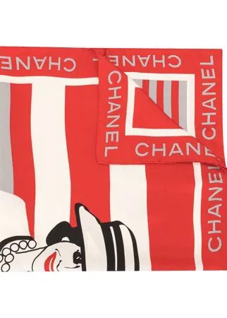 Chanel Pre-Owned платок Jumbo CC Mademoiselle