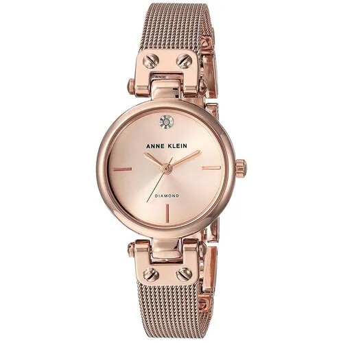 Наручные часы ANNE KLEIN Diamond 100342, розовый, золотой