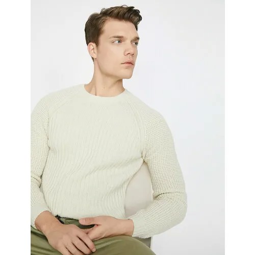 Свитер KOTON, размер M, бежевый