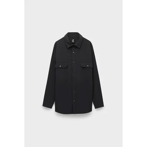 Куртка-рубашка thom/krom, размер 54, черный