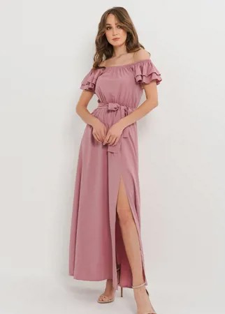 Вечернее платье женское ELARDIS El_W10345 розовое M