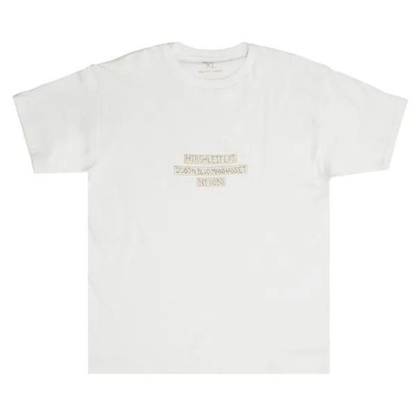 Футболка Bode Hirshleifers Exclusive Tee 'White', белый