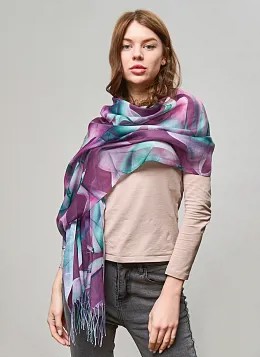 Палантин-шарф из текстиля 13, КАЛЯЕВ