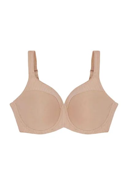 Бюстгальтер Modern Soft+Cotton на косточках, трикотаж, на косточках, женский Triumph, цвет Neutral Beige