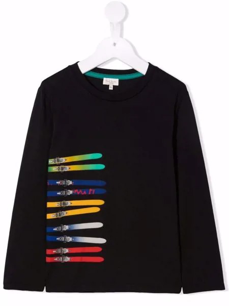 Paul Smith Junior футболка с принтом