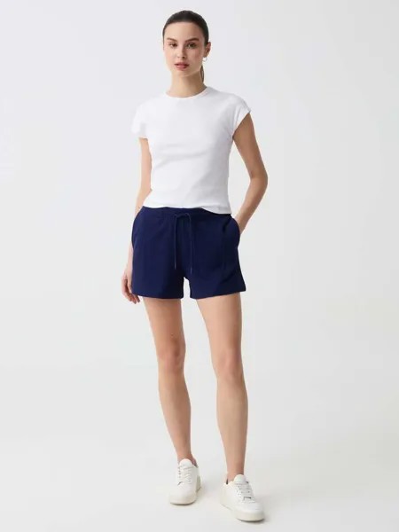 Шорты с рельефной строчкой Ovs, цвет navy blue