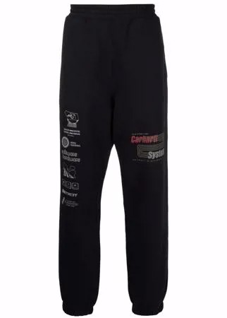 Carhartt WIP спортивные брюки прямого кроя с логотипом