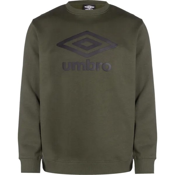 Толстовка Umbro Core, темно-зеленый/черный