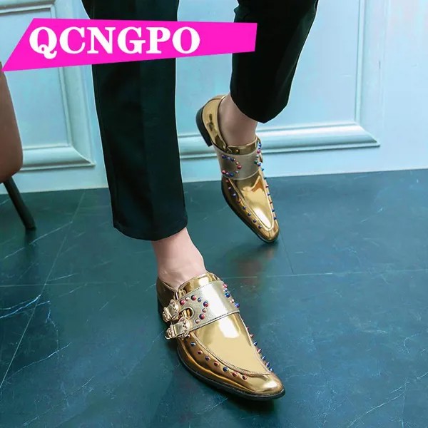 Туфли Monk shoes, свадебные туфли на шнуровке, деловая обувь, офисная обувь, деловые мужские туфли для встреч, классические туфли из коровьей кожи