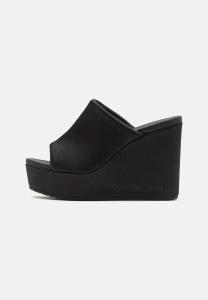 Туфли-лодочки на высоком каблуке WEDGE Calvin Klein Jeans, цвет black