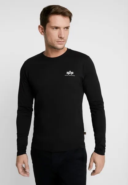 Рубашка с длинным рукавом 198517 Alpha Industries, цвет black