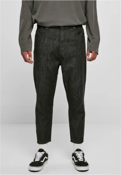 Джинсы Tapered Fit CROPPED TAPERED Urban Classics, черный, вымытый