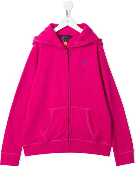 Ralph Lauren Kids худи с вышитым логотипом