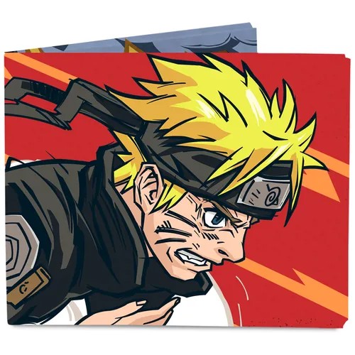 Кошелек New Wallet New Naruto, фактура гладкая, мультиколор