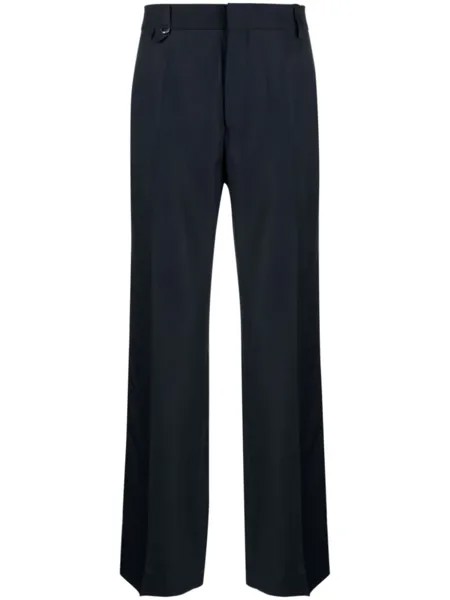 Jacquemus брюки Le Pantalon Melo строгого кроя, синий