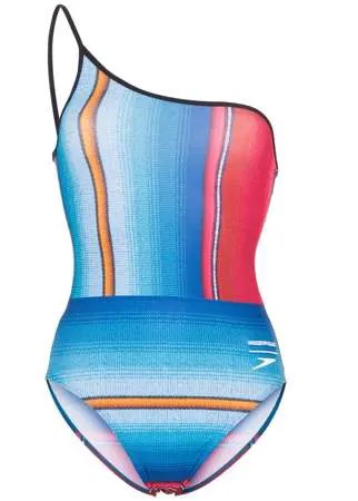House of Holland полосатый купальник из коллаборации с Speedo