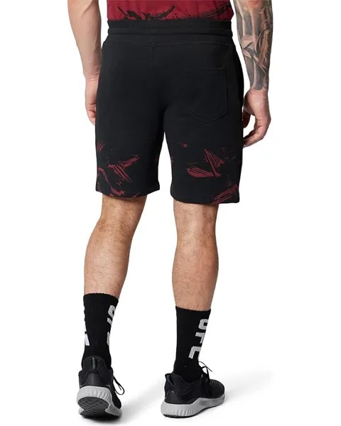 Шорты VENUM UFC Venum Authentic Fight Week 2.0 Cotton Shorts, черный/красный