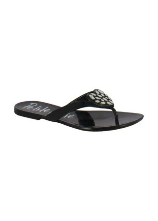 Сланцы женские Petite Jolie 45531 черные 36 RU