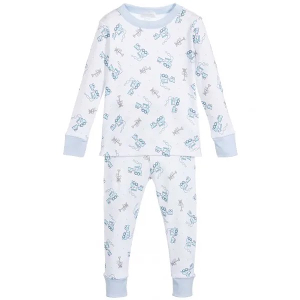 Magnolia baby Пижама для мальчика Tiny Choo Choo Long Pijamas