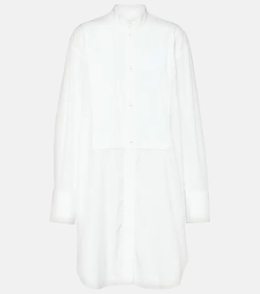 Рубашка из хлопка с оборками Isabel Marant, белый