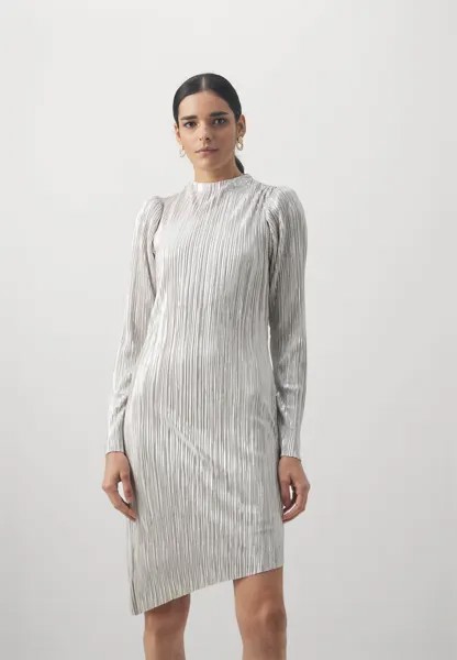 Элегантное платье GROUNDBERRY MAGGIE DRESS Bruuns Bazaar, серебро