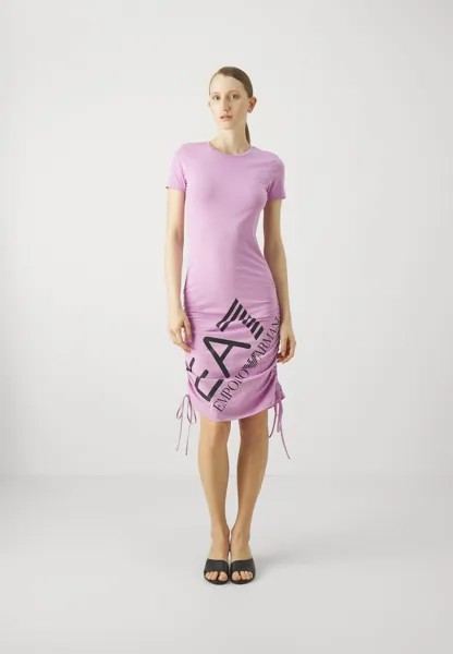 Платье-футляр DRESS EA7 Emporio Armani, цвет viola