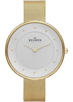 Швейцарские наручные  женские часы Skagen SKW2141. Коллекция Mesh