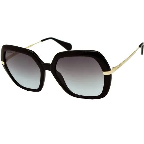 Солнцезащитные очки Max & Co. MO0063, черный, фиолетовый