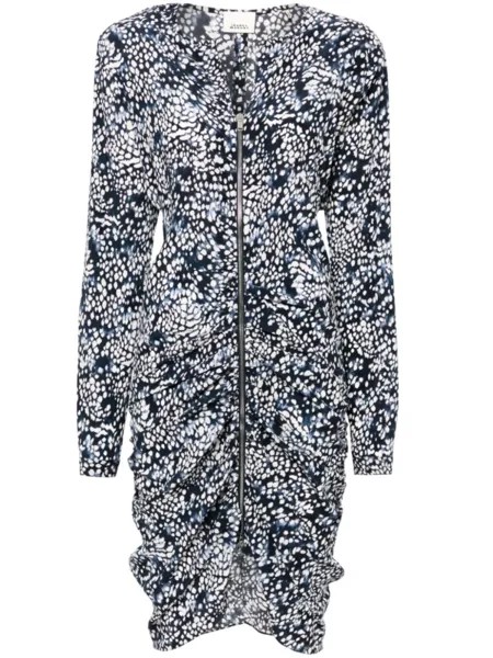 ISABEL MARANT платье миди Hermina, синий