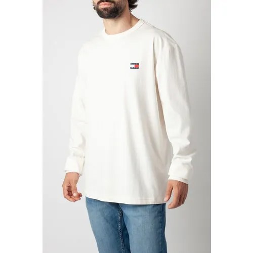 Лонгслив Tommy Jeans, размер XXL, , белый