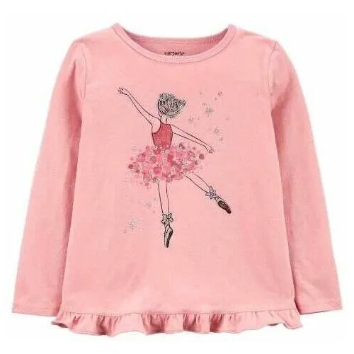 Футболка с длинным рукавом с принтом Carters 99-105