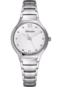 Швейцарские наручные  женские часы Adriatica 3798.5173Q. Коллекция Bracelet