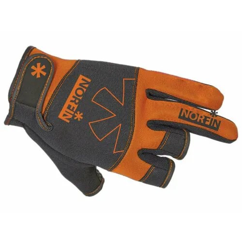 Перчатки NORFIN, размер 4, оранжевый, черный