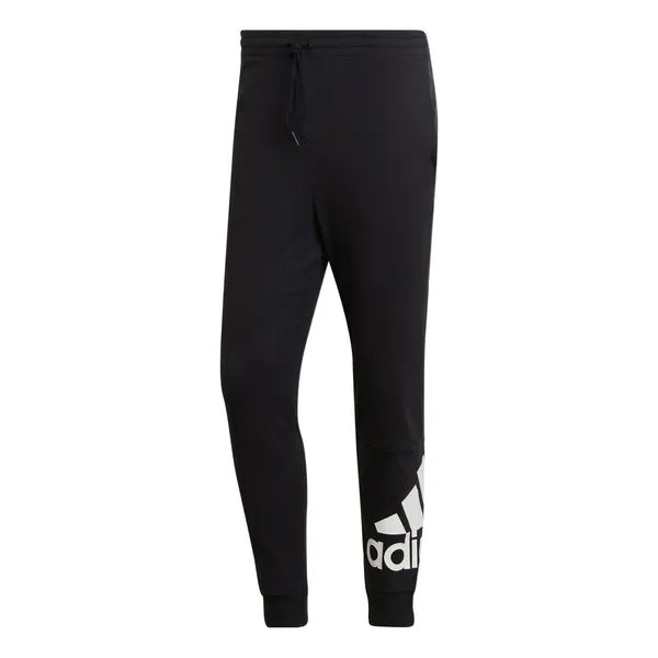 Спортивные штаны Men's adidas Solid Color Alphabet Logo Printing Sports Pants/Trousers/Joggers Black, мультиколор