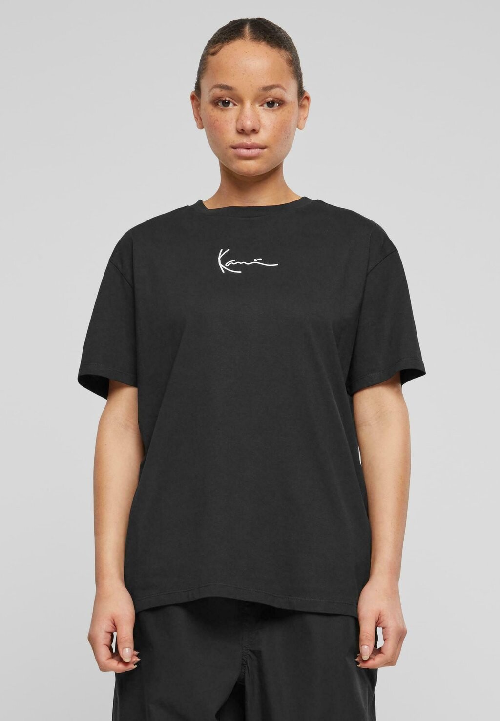 Футболка с принтом SMALL SIGNATURE ESSENTIAL Karl Kani, цвет black