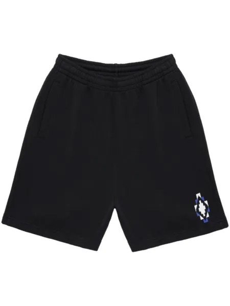 Marcelo Burlon County of Milan спортивные шорты Bandana Cross, черный