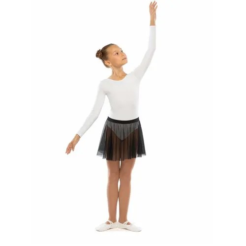 Юбка для танцев и гимнастики Дебютт, размер 26, черный