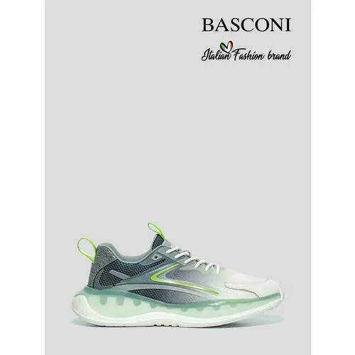 Кроссовки BASCONI, полнота 6, размер 39, зеленый