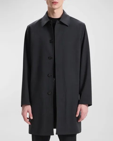 Мужское пальто Din в цвете New Tailor Theory, цвет Dark Charcoal
