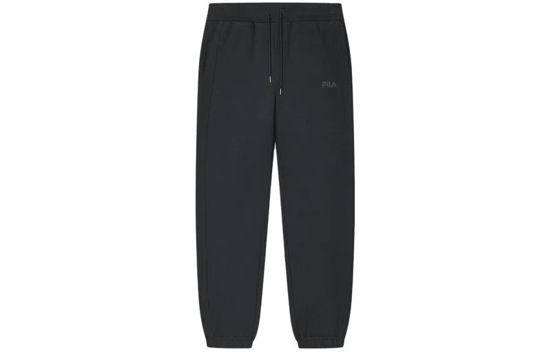 Женские трикотажные спортивные штаны FILA, цвет Black