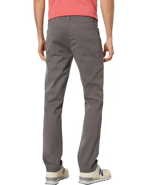 Брюки U.S. POLO ASSN. Slim Straight Stretch Five-Pocket Pants, цвет Grey Matter