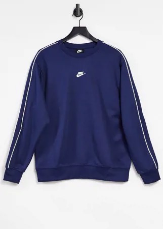Темно-синий свитшот Nike