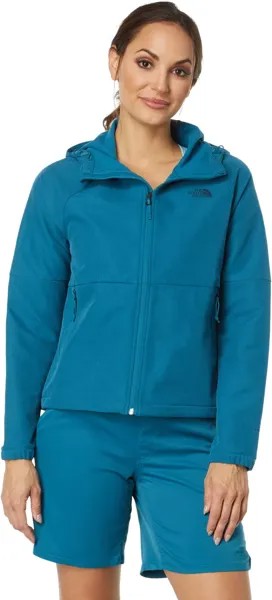 Толстовка Camden Softshell Hoodie The North Face, цвет Blue Coral Dark Heather