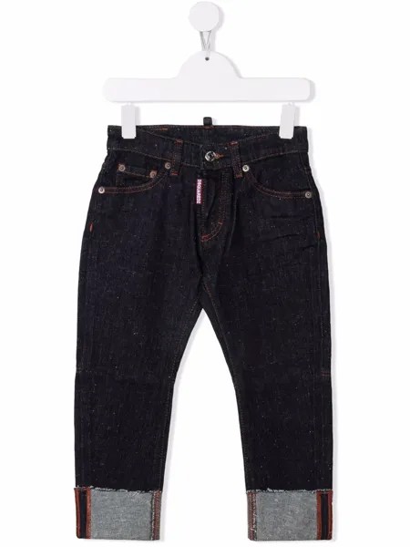 Dsquared2 Kids брюки скинни с логотипом