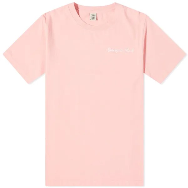 Футболка Sporty & Rich Syracuse, розовый