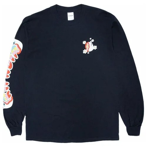 Лонгслив Ripndip in a haze black, размер L