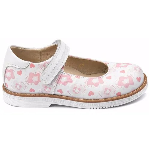 Туфли Tapiboo, размер 26, розовый, белый