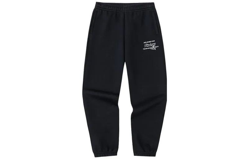 Трикотажные спортивные штаны Life Collection женские черные Anta